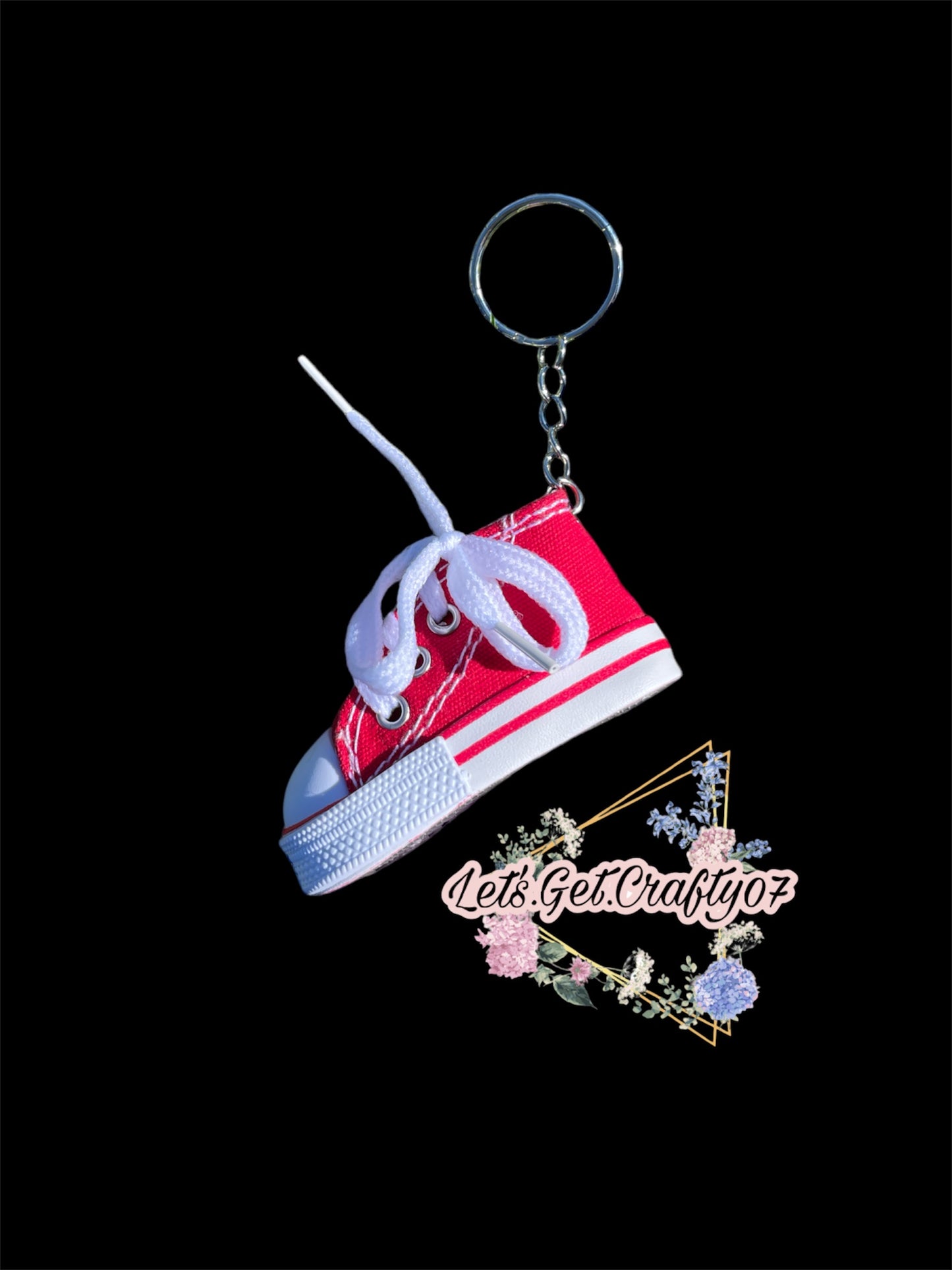 Mini shoe keychains