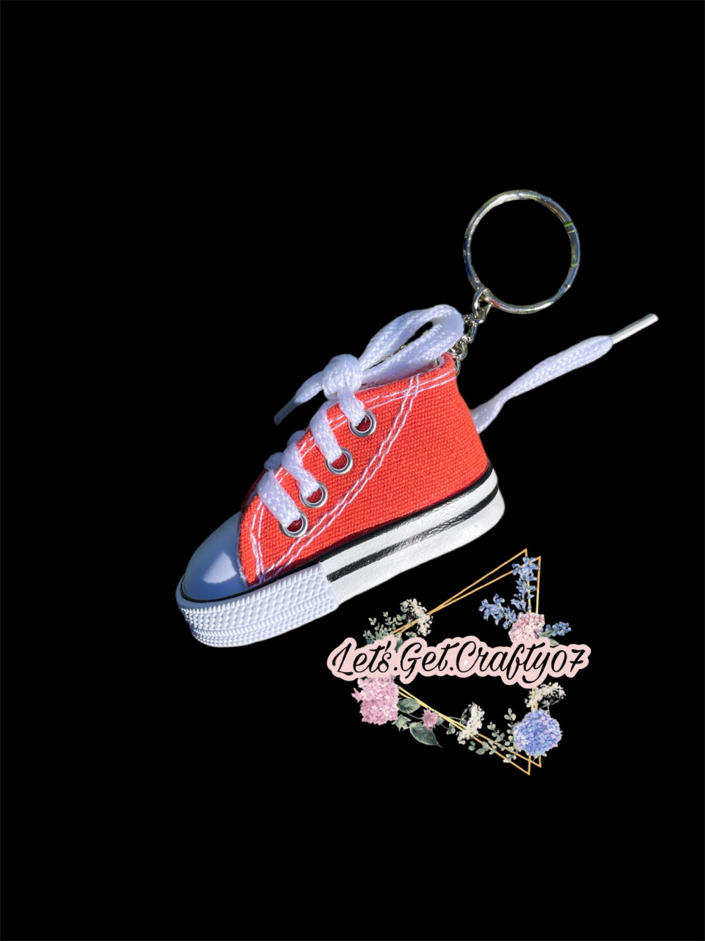 Mini shoe keychains