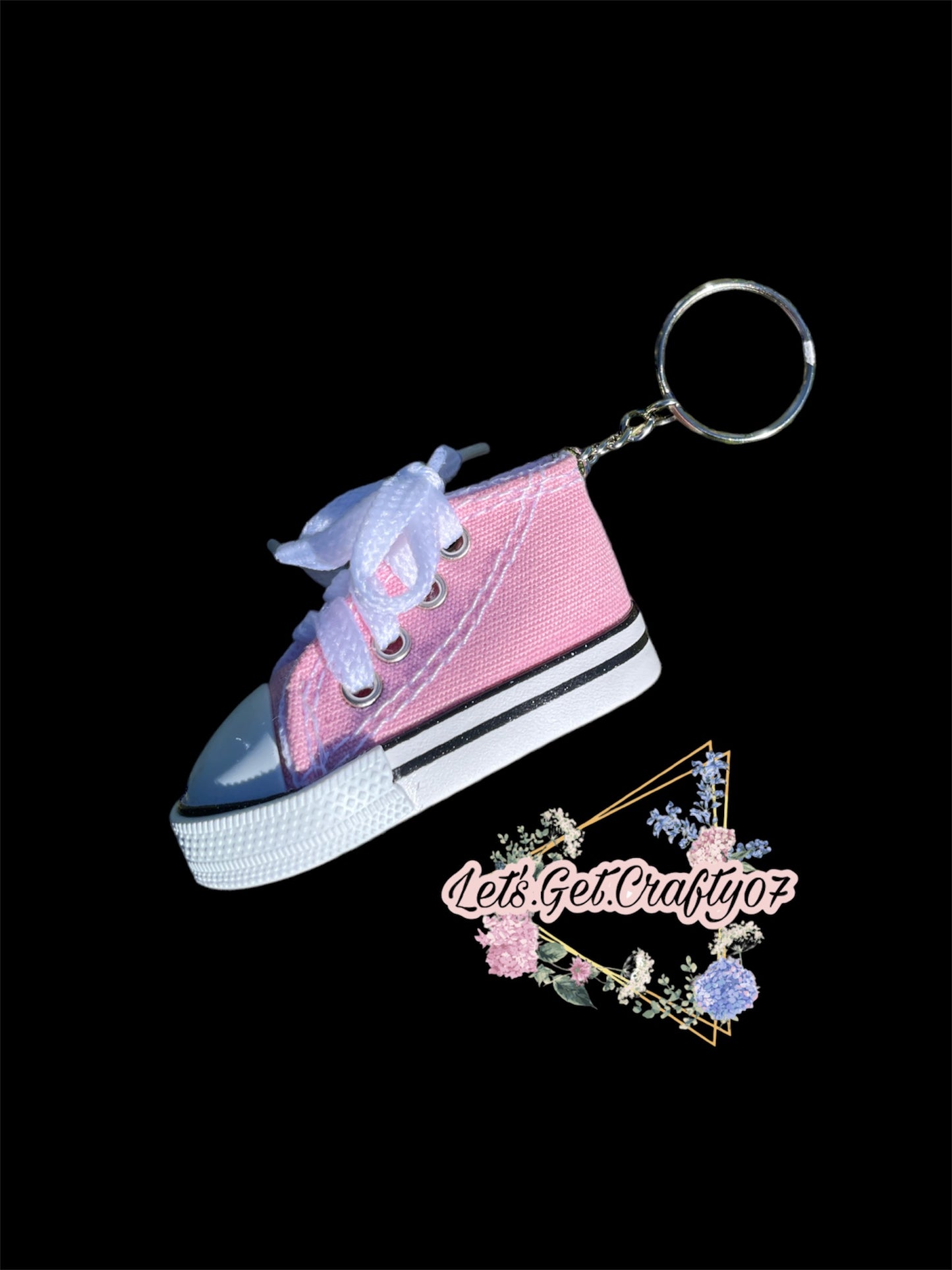 Mini shoe keychains