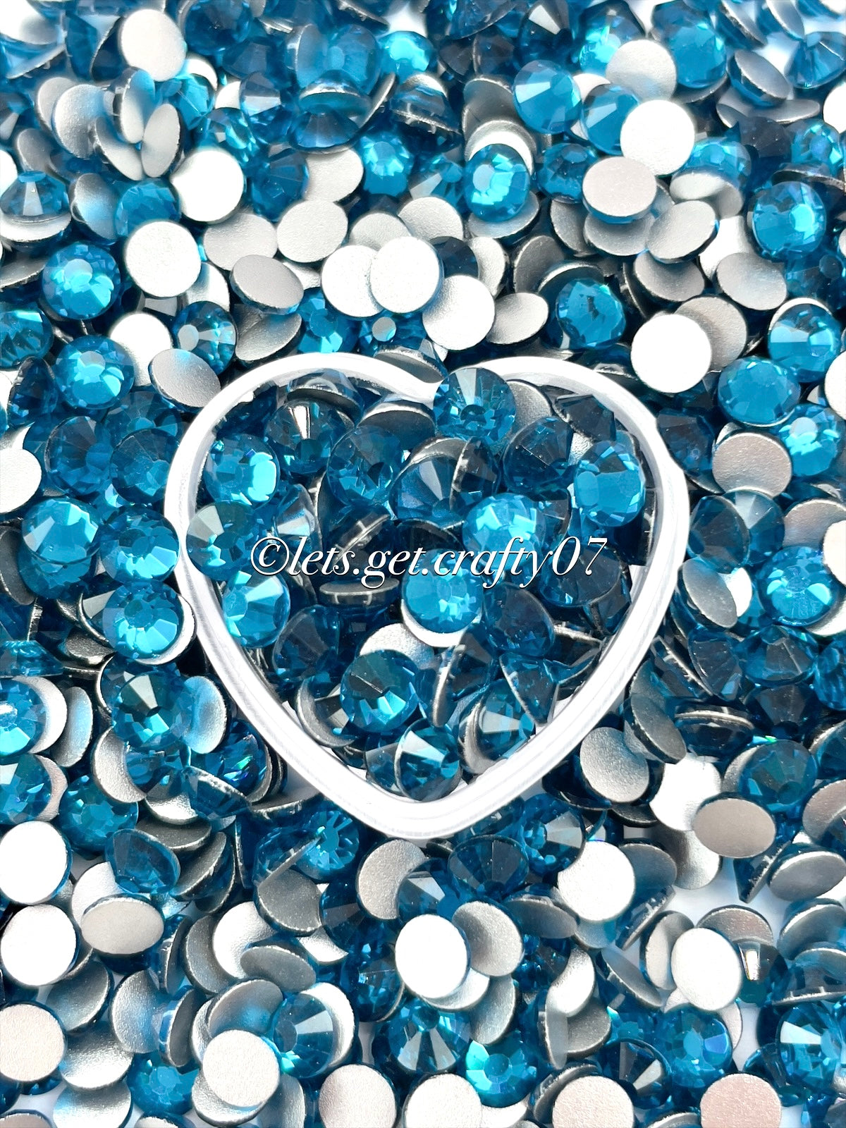 Glass Blue Zircon