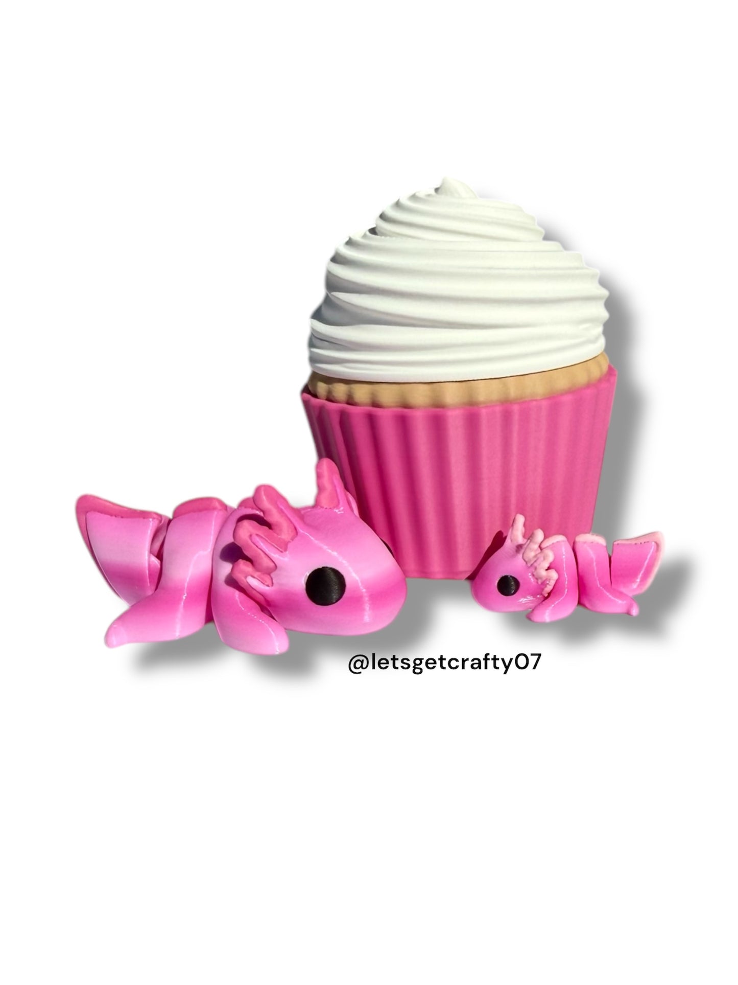 Cupcake Axolotl Sets