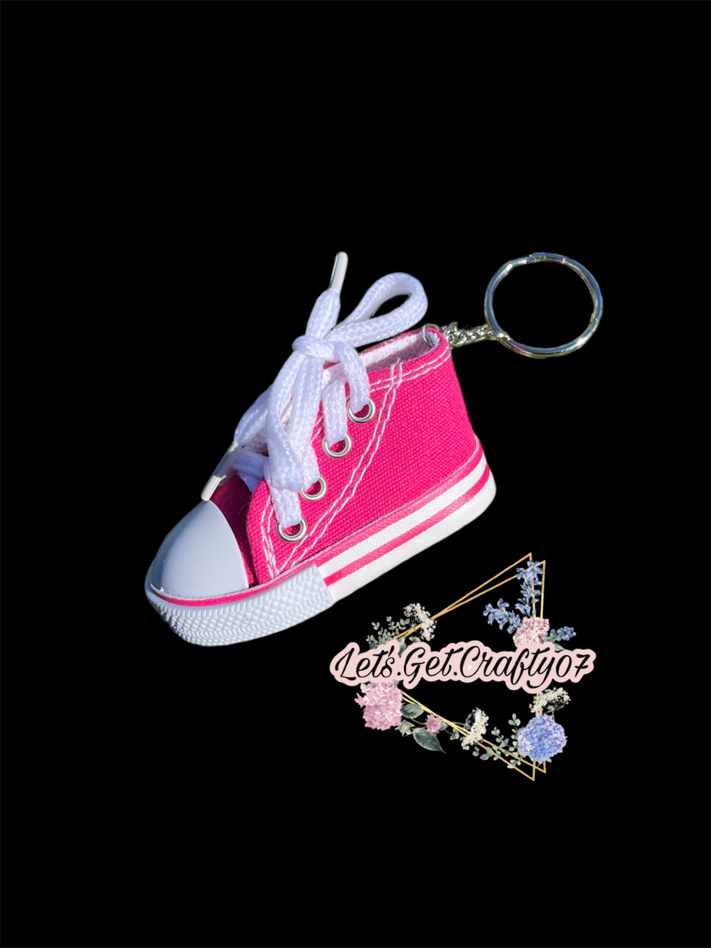 Mini shoe keychains