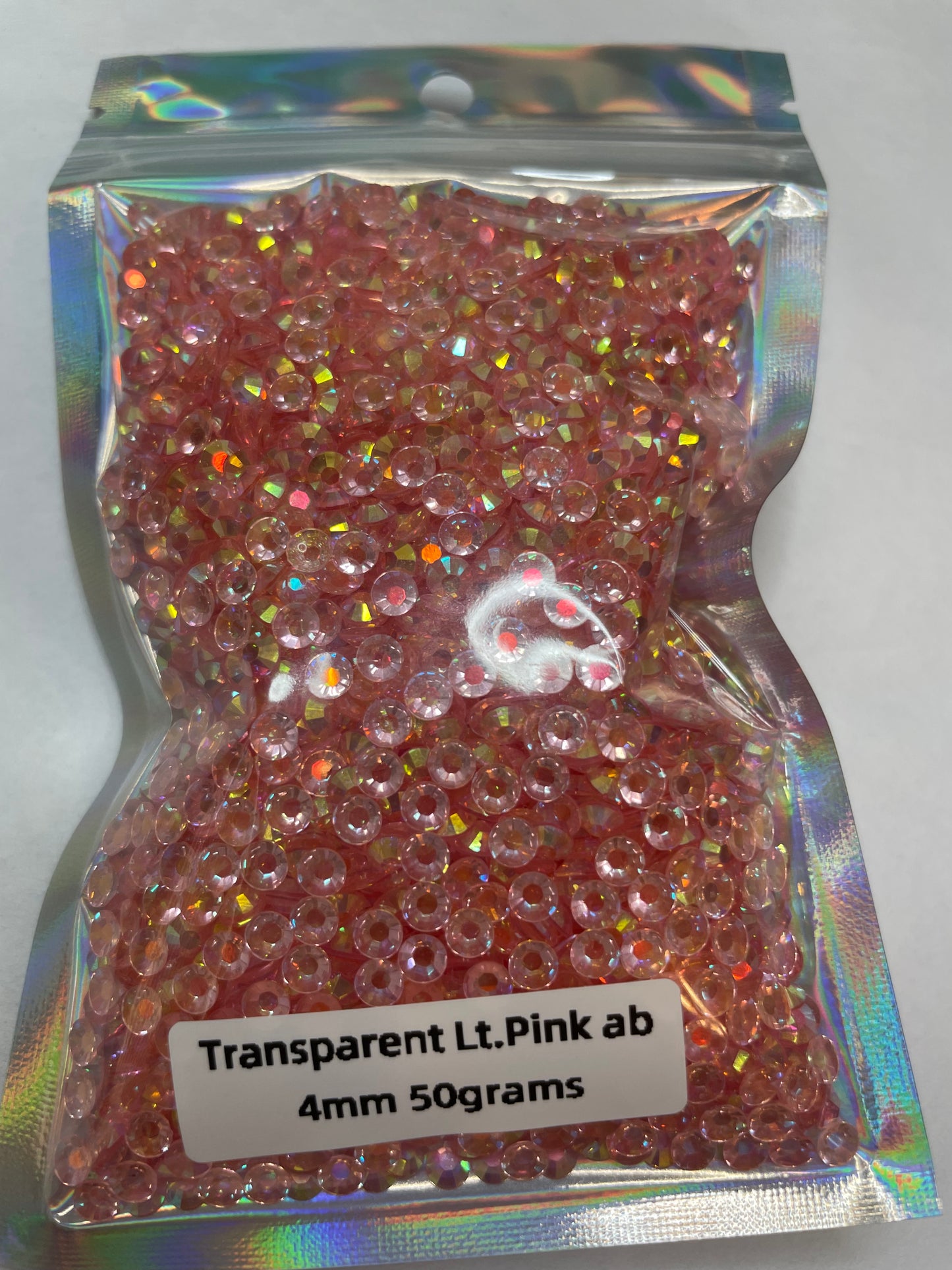 Resin transparent Lt. Pink ab