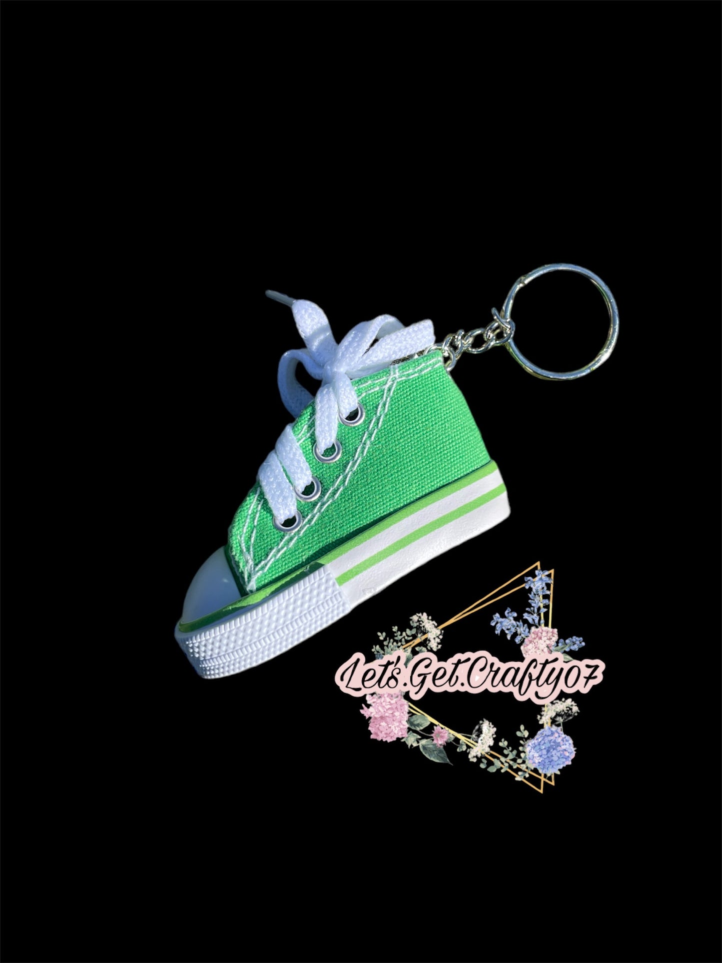 Mini shoe keychains