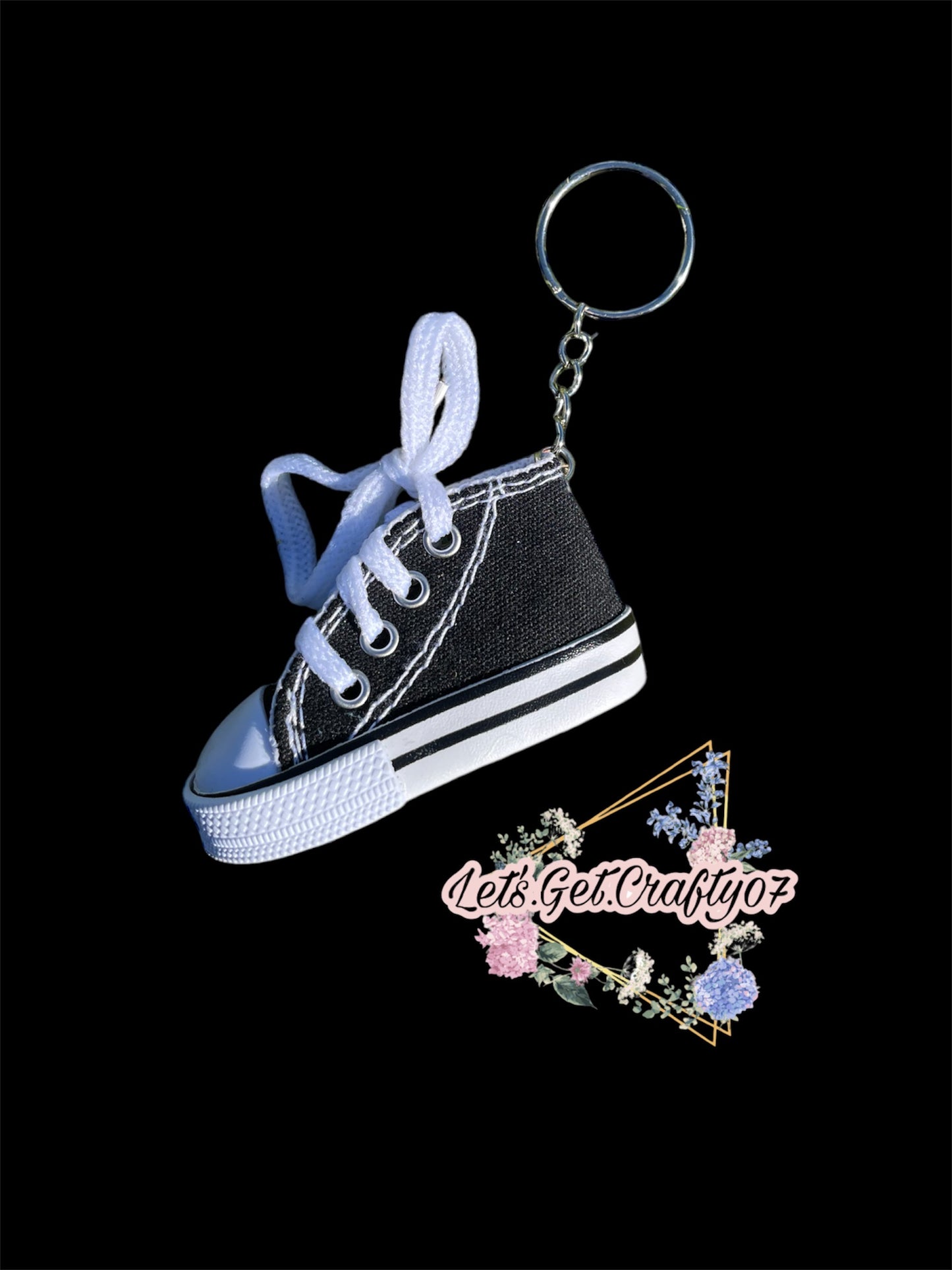 Mini shoe keychains